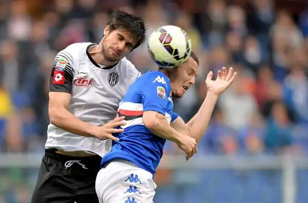 Sampdoria-Cesena 0-0. Krajnc 7. Il difensore sloveno è uno scoglio insormontabile davanti alla porta di Agliardi.