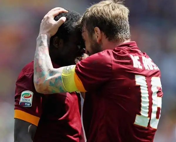 All'Olimpico preziosissimo successo, in ottica secondo posto, per la Roma che piega il Genoa grazie alle reti di Doumbia e Florenzi