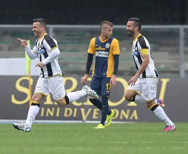 Successo esterno per l'Udinese al Bentegodi. A decidere il match di tacco il gol numero 206 del solito Di Natale, subito dopo l'espulsione diretta di Sala.