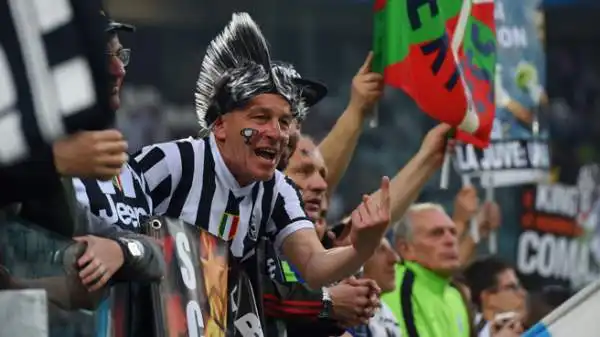 La trepidazione dello Juventus Stadium durante il big match di Champions League.