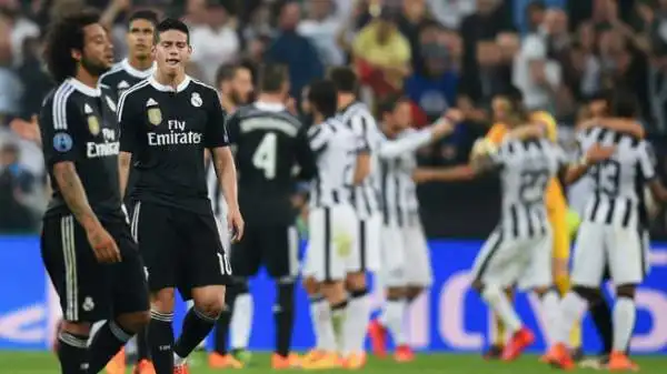Semifinale, andata: Juventus-Real Madrid 2-1. 9' Morata (J), 27' Cristiano Ronaldo (R), 57' Tevez (J).