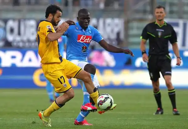 Parma-Napoli 2-2. Zapata 5. Il bomber di scorta stavolta non lascia il segno e viene anche sostituito.