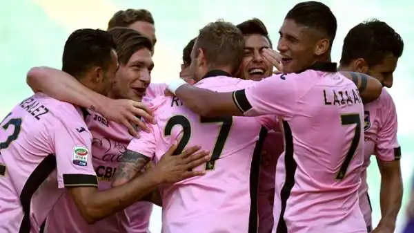 Palermo-Fiorentina 2-3. Rigoni 7. Nono gol stagionale, non male per un centrocampista.