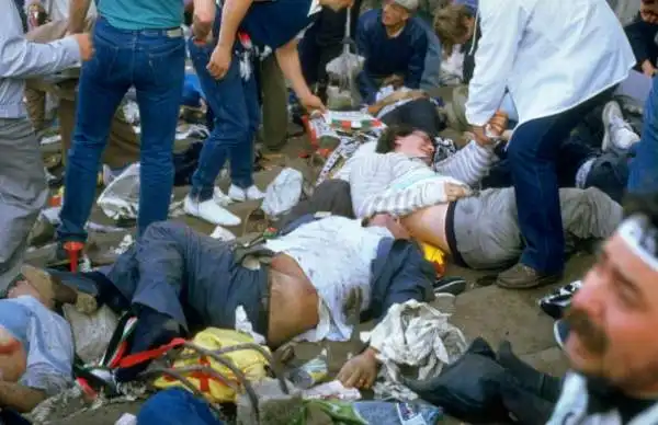 Il 29 maggio del 1985 a Bruxelles, in occasione della finale della Coppa dei Campioni tra Juventus e Liverpool, persero la vita 39 persone, delle quali 32 italiane.