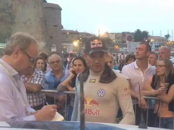 Tutti i protagonisti della tappa italiana del Mondiale Rally: Sebastien Ogier (Volkswagen Polo R WRC).