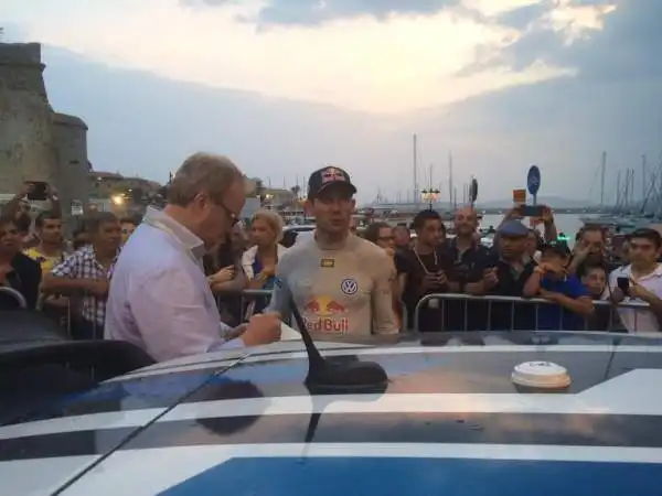 Tutti i protagonisti della tappa italiana del Mondiale Rally: Sebastien Ogier (Volkswagen Polo R WRC).