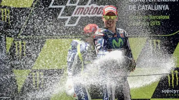 Dominio della Yamaha a Barcellona, Pedrosa terzo, a terra Marquez e Dovizioso.