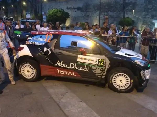 Tutti le auto della tappa italiana del Mondiale Rally: Khalid Al-Qassimi (Citroen DS3 WRC)