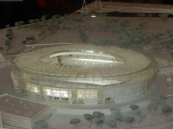La Roma ha presentato il progetto esecutivo per il suo nuovo stadio che sorgerà a Tor di Valle.