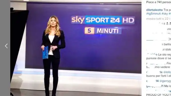 Sarà Diletta Leotta la donna di Sky Sport per la serie B. Insieme a Gianluca Di Marzio guiderà i tifosi di tutta Italia alla scoperta del campionato cadetto.