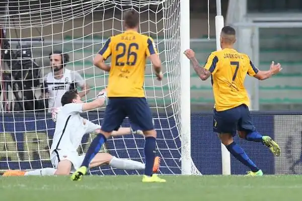 La Roma parte lenta: 1-1 a Verona. Florenzi risponde a Jankovic, finisce in parità al Bentegodi.