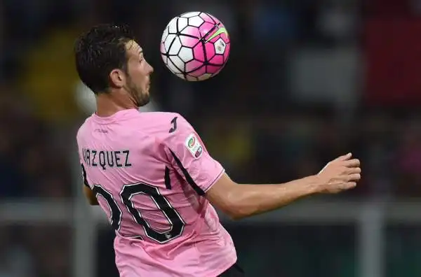 Udinese-Palermo 0-1. Vazquez 7,5. L'assist per Rigoni è magico, danza nella difesa dei friulani e nessuno riesce a fermarlo.