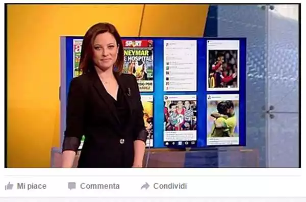 Benedetta Radaelli, giornalista di Sportmediaset.