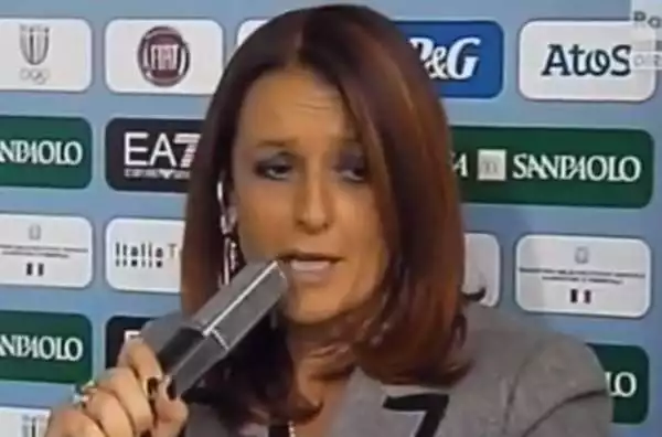 Elisabetta Caporale, giornalista sportiva e intervistatrice Rai per atletica e nuoto.