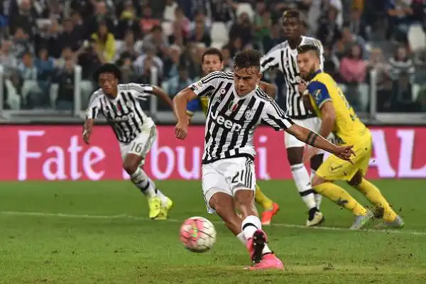 3° giornata: Juventus-Chievo 1-1. 5' Hetemaj (C), 83' Dybala (J).
