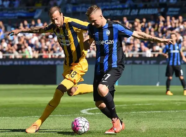 Incredibile finale a Bergamo con l'Atalanta che passa in vantaggio allo scadere con Moralez e viene poi raggiunta all'ultimo istante del recupero da un gol di Pisano.