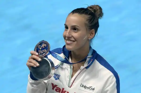Tania Cagnotto: semplicemente sublime agli ultimi campionati del mondo (3 medaglie, una d'oro), è la tuffatrice azzurra più forte di tutti i tempi.