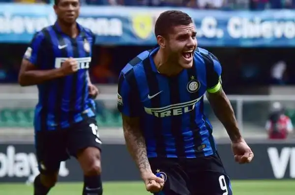 Chievo-Inter 0-1. Icardi 7. Arriva, finalmente, la prima rete stagionale. Trova il gol che vale la vittoria nell'unica vera occasione che gli capita suo piedi.