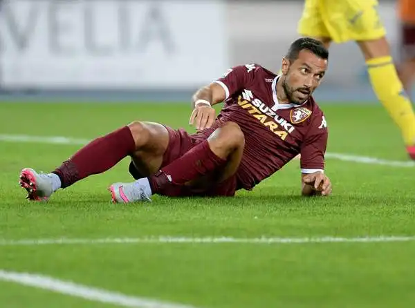 Chievo-Torino 1-0. Quagliarella 5. E' il Torino, in questo momento: si ferma lui e si ferma la squadra.