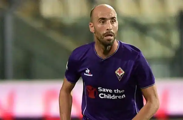 Inter-Fiorentina 1-4. Borja Valero 7. Tocca una miriade di palloni, vero fulcro del tiqui-taca della Fiorentina insieme a Badelj.