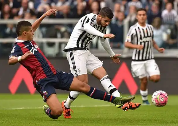 7° giornata: Juventus-Bologna 3-1. 5' Mounier (B), 33' Morata (J), 53' Dybala (J), 63' Khedira (J).