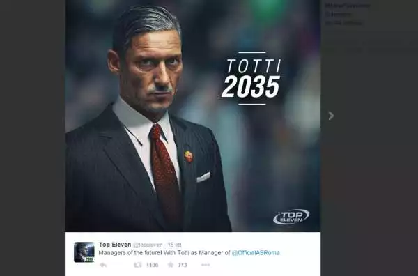 Top Eleven ha creato una gallery immaginando come saranno Totti e compagni nel 2035.