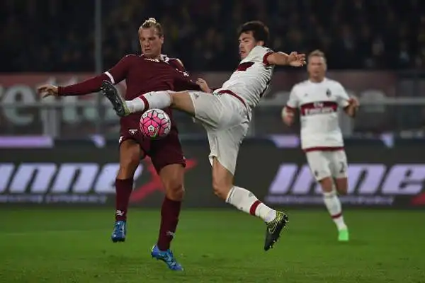 Bacca non basta, pari Milan. Baselli risponde al colombiano, a Torino finisce 1-1.