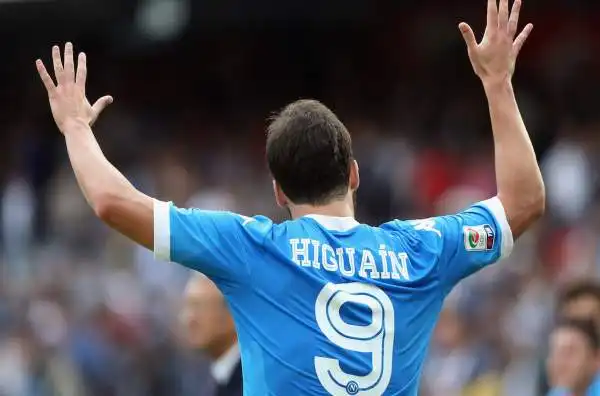 Midtjylland-Napoli 1-4. Higuain 6.5. Gioca solo 20 minuti e segna il gol che chiude definitivamente la questione. Cosa chiedere di più ad un attaccante?