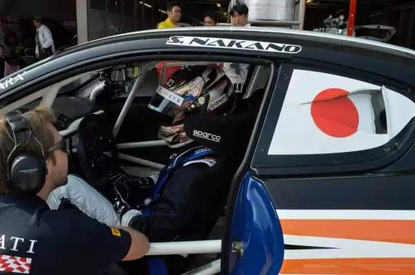 Il pilota giapponese in pista per il quinto round del Maserati Trofeo World Series, campionato monomarca che si appresta alla conclusione della sesta stagione.