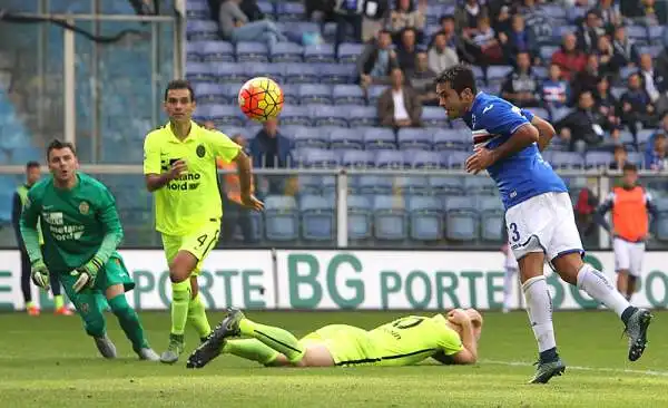 La Sampdoria fa sua la partita già nel primo tempo con i gol di Muriel, Zukanoic e Soriano. Nella ripresa Eder chiude i conti prima della rete della bandiera di Ionita.