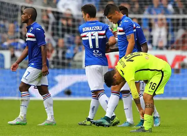 La Sampdoria fa sua la partita già nel primo tempo con i gol di Muriel, Zukanoic e Soriano. Nella ripresa Eder chiude i conti prima della rete della bandiera di Ionita.