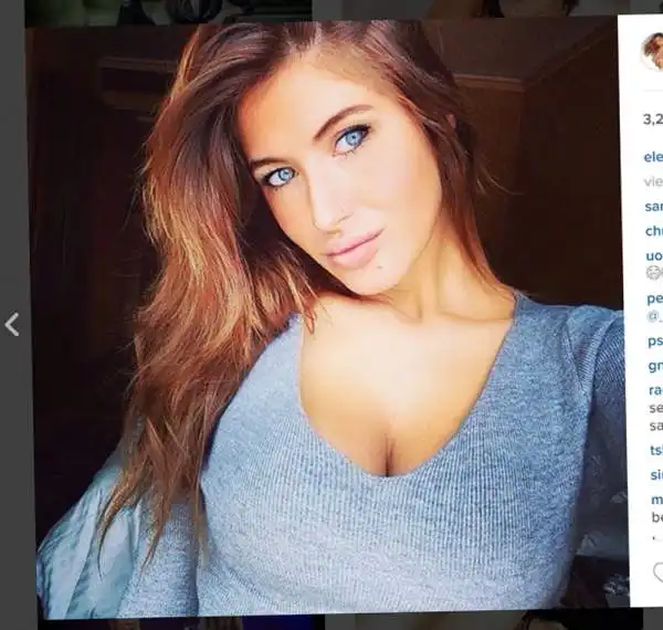 La più sexy tra le tifose del Verona è una star di Instagram, social network sul quale non disdegna di pubblicare sensuali selfie.