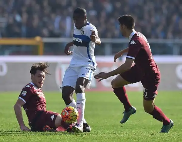 Un Inter cinica e molto ben organizzata in difesa espugna l'Olimpico di Torino grazie ad una rete di Kondogbia nel primo tempo. Nel finale è Handanovic a dire no ai granata.