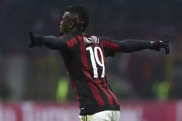 Milan-Sampdoria 4-1. Niang 8. Due gol e un assist, per la prima vera convincente prestazione in rossonero.