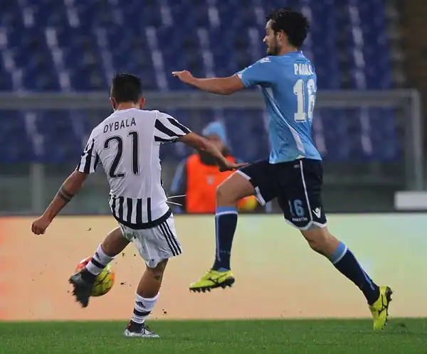 15° giornata: Lazio-Juventus 0-2. 7' autogol di Gentiletti, 32' Dybala.