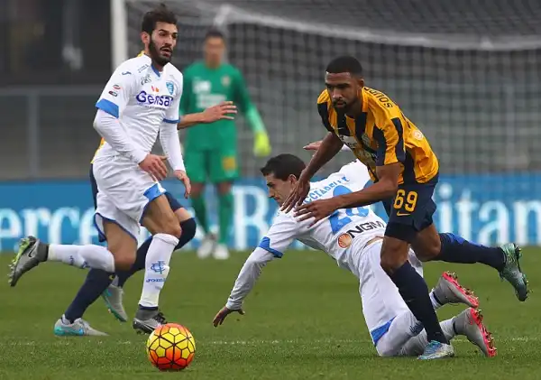 Brutta sconfitta per il Verona di Delneri che cede in casa contro un buon Empoli. Al 61' della ripresa il gol degli ospiti segnato da Costa.