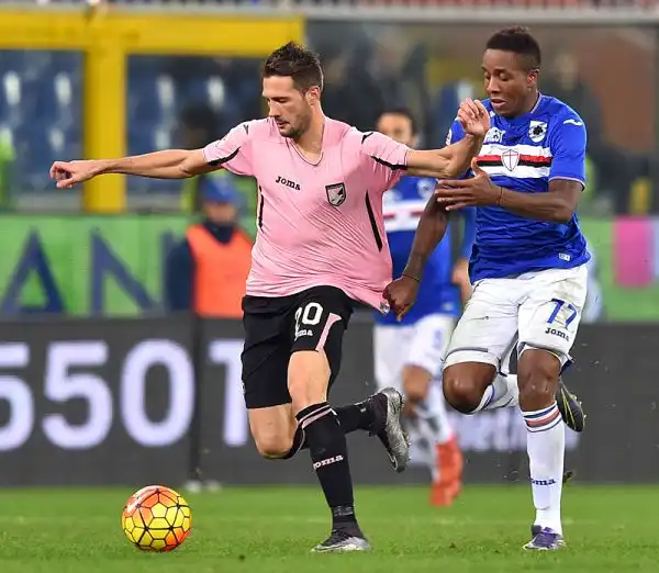 La Sampdoria torna alla vittoria con i gol di Soriano e Ivan, è la prima della gestione Montella. Sospiro di sollievo per i liguri, che superano un Palermo mai realmente all'altezza.