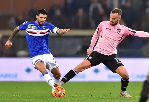 La Sampdoria torna alla vittoria con i gol di Soriano e Ivan, è la prima della gestione Montella. Sospiro di sollievo per i liguri, che superano un Palermo mai realmente all'altezza.
