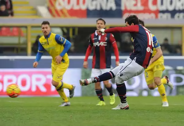 Pepe regala ai clivensi un preziosissimo successo contro il Bologna di Donadoni, reduce dal successo di San Siro contro il Milan, al secondo ko in tre giornate.