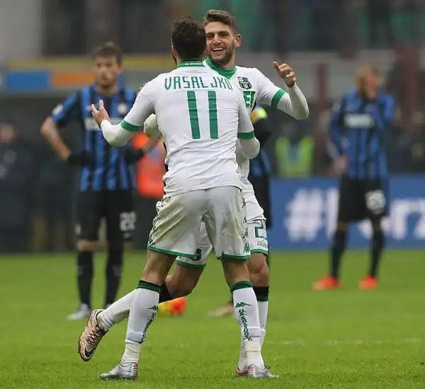 Clamorosa sconfitta casalinga per l'Inter che invece di chiudere il discorso legato al titolo di campione d'inverno perde 1-0 in casa col Sassuolo: a decidere un rigore di Berardi in pieno recupero.