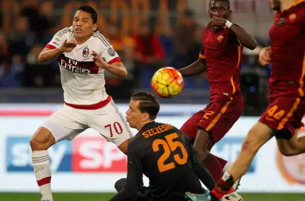 Roma-Milan 1-1. Bacca 7. Non segna, ma è sempre pericoloso, sempre nel vivo delle azioni offensive. Mihajlovic fa bene a spedirlo sempre in campo dal 1'.