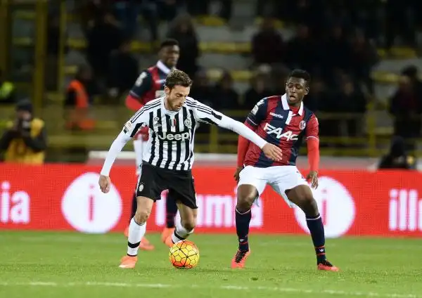 Contro i rossoblu al Dall'Ara si ferma a quindici la striscia di vittorie consecutive dei bianconeri. Impresa della squadra di Donadoni, che con grande personalità disinnesca i campioni d'Italia.