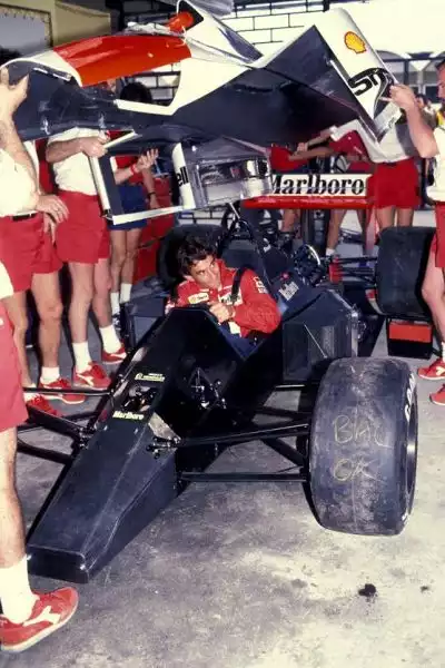 Jacarepaguà - G.P. Brasile, 1989. McLaren Honda.
