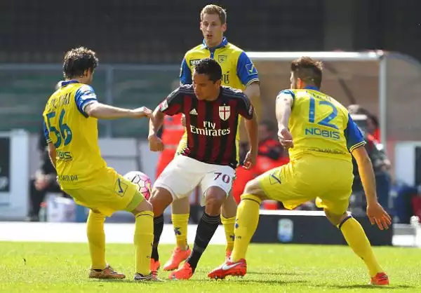 Il Milan fallisce anche con il Chievo. Finisce a reti bianche il lunch match della 29esima giornata tra Chievo e Milan.