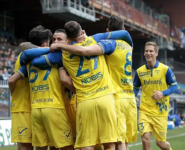 Il Chievo si porta a + 6 sui blucerchiati vincendo 1-0 e inguaiando i liguri, che restano nella parte bassa della classifica. Un gol di Meggiorini basta agli uomini di Maran.