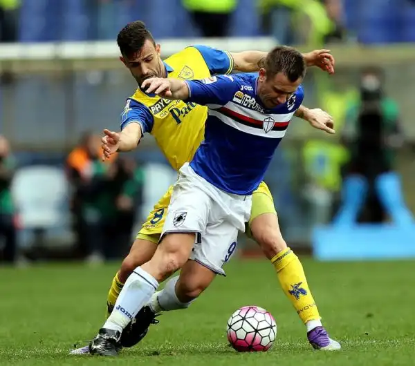 Il Chievo si porta a + 6 sui blucerchiati vincendo 1-0 e inguaiando i liguri, che restano nella parte bassa della classifica. Un gol di Meggiorini basta agli uomini di Maran.