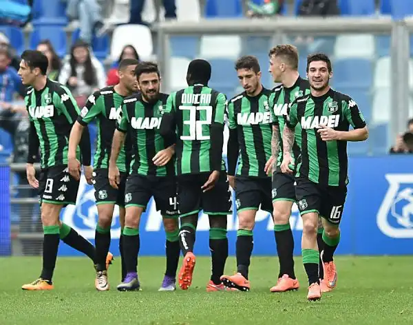 A Reggio Emilia finisce in parità il match tra il Sassuolo e l'Udinese del nuovo allenatore Gigi De Canio, all'iniziale vantaggio ospite di Zapata risponde Politano nel secondo tempo.