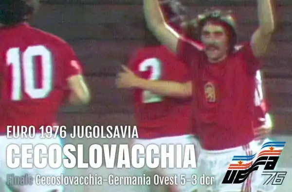 Jugoslavia Euro 1976 - Cecoslovacchia