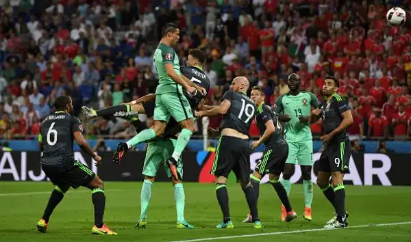 Il Portogallo finalmente vince: Ronaldo vale la finale. Gol e assist per il campione del Real Madrid: 2-0 al Galles del compagno di squadra Bale.