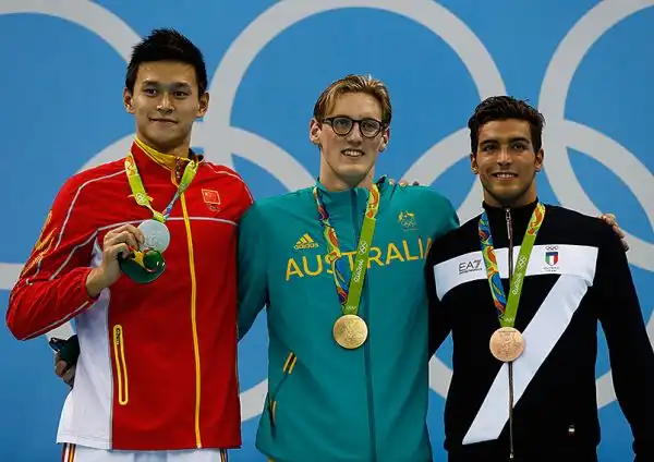 Gabriele Detti ha conquistato il bronzo nella finale dei 400 metri stile libero piazzandosi dietro all'australiano Mack Horton e al cinese Yang Sun.